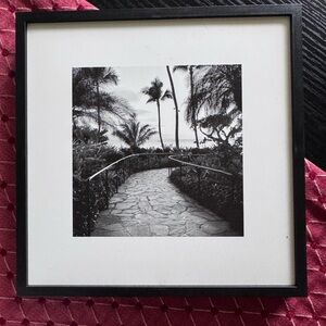 Black and White Framed Art Print